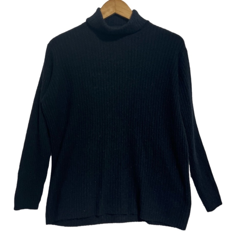 Black Turtleneck Sweater